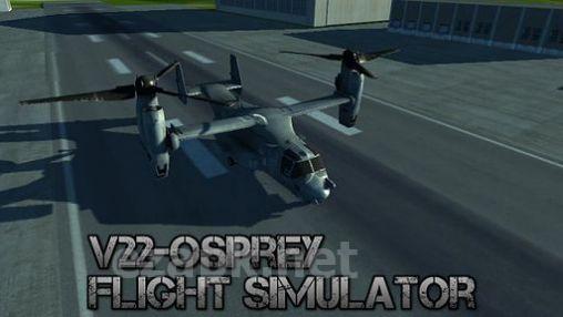 V22 Osprey: Flight simulator