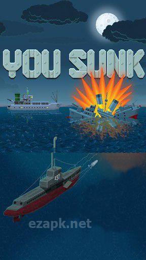 You sunk: Submarine game