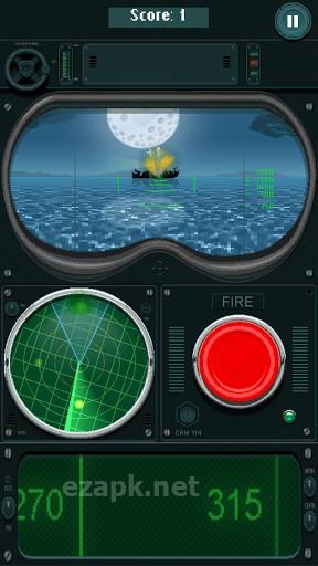 You sunk: Submarine game