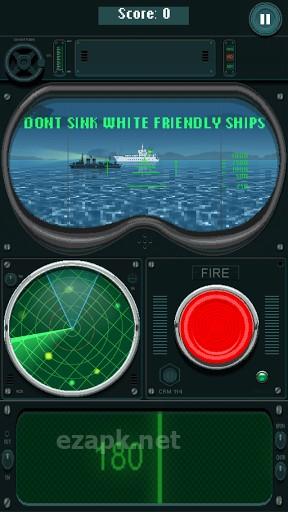 You sunk: Submarine game