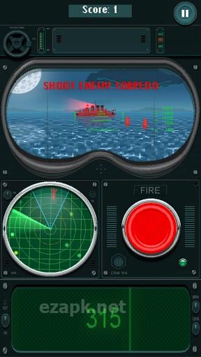 You sunk: Submarine game