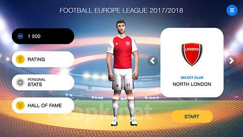 Freekick football Europa league 18