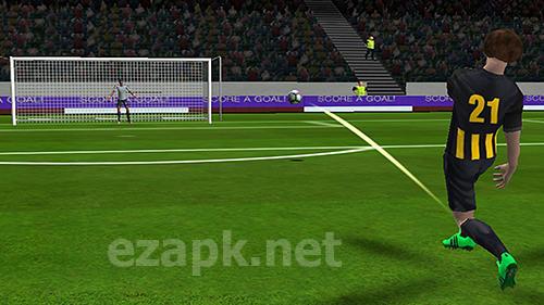 Freekick football Europa league 18