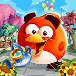 Angry birds blast island