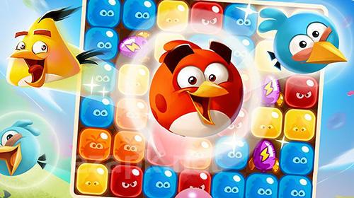 Angry birds blast island