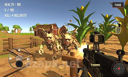 Monster hunting: City shooting