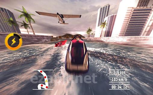 Driver speedboat paradise