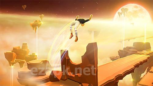 Sky dancer: Parkour freerunner