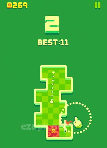 Nano golf: Hole in one