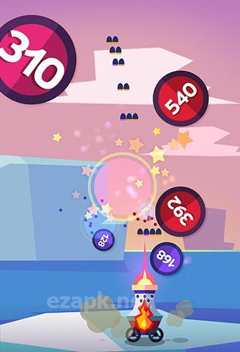 Color ball blast