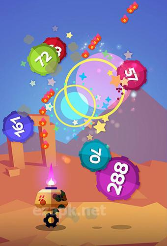 Color ball blast