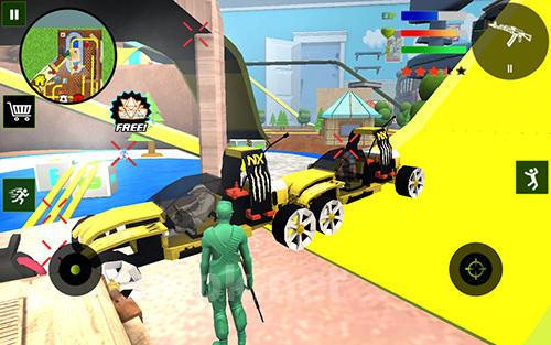 Army toys town