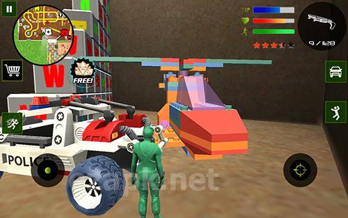 Army toys town