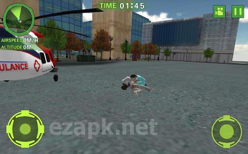 Ambulance helicopter simulator