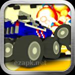 Blocky monster truck smash
