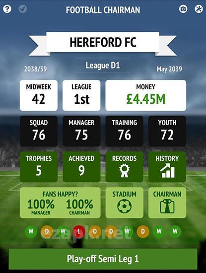 Football chairman pro
