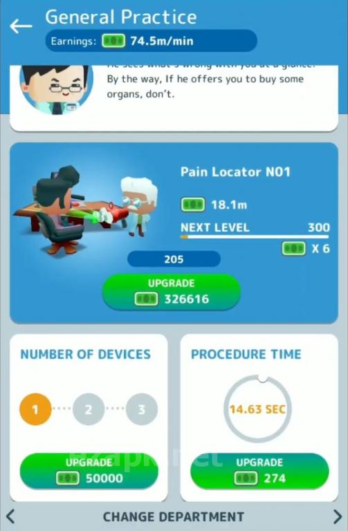 Idle Frenzied Hospital Tycoon