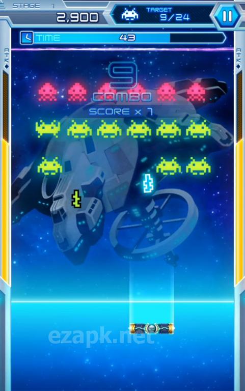 Arkanoid vs Space Invaders