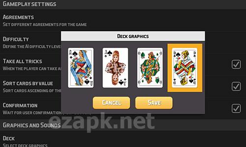 Thousand card game