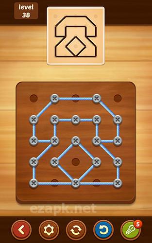 Line puzzle: String art