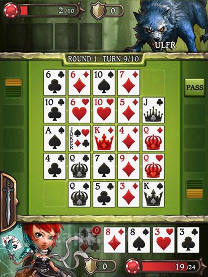 Swords and poker: Adventures