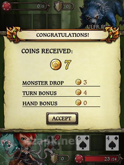 Swords and poker: Adventures