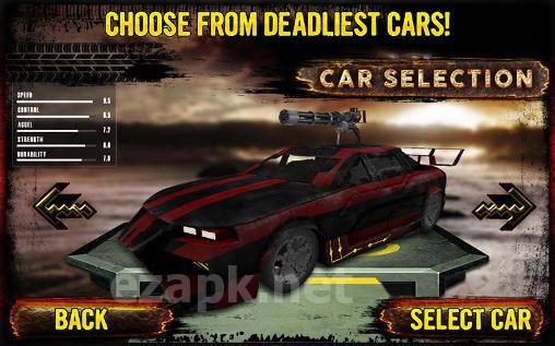 Death race: Beach racing cars