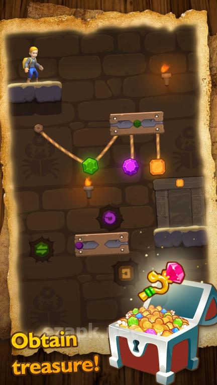 Relic Adventure - Rescue Cut Rope Puzzle Game