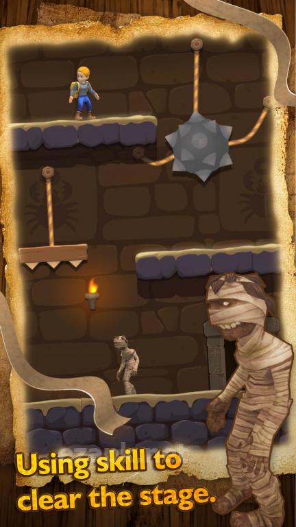 Relic Adventure - Rescue Cut Rope Puzzle Game