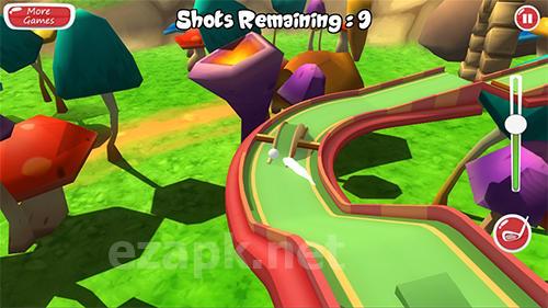 3D mini golf adventure