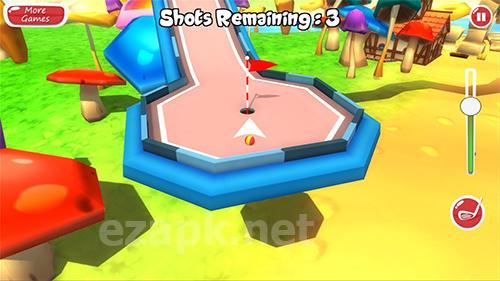 3D mini golf adventure