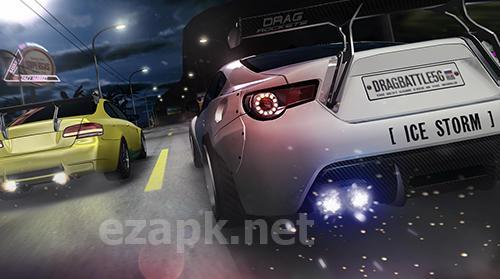 Drag battle: Racing