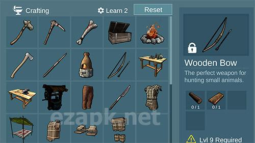Island survival: Hunt, craft, survive