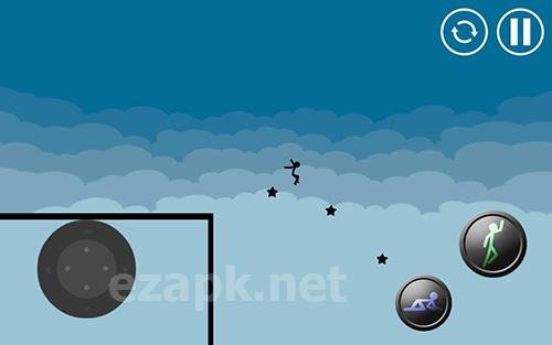Stickman parkour platform