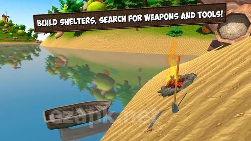 Island survival simulator 3D