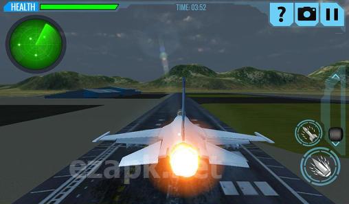 F18 army fighter aircraft 3D: Jet attack