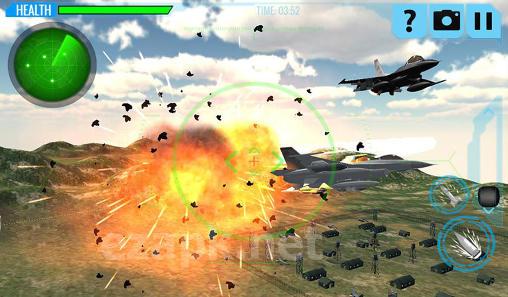 F18 army fighter aircraft 3D: Jet attack