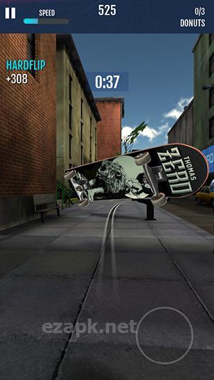 Hoodrip skateboarding