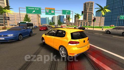Drift car city simulator