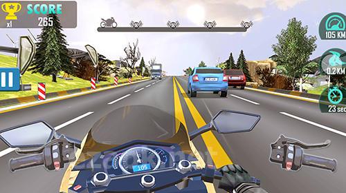 Moto racing: Traffic rider