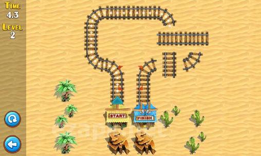 Puzzle rail rush
