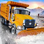 Winter ski park: Snow driver
