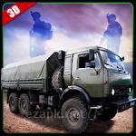 Army truck driver 3D