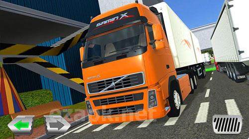 Truck driver: Depot parking simulator