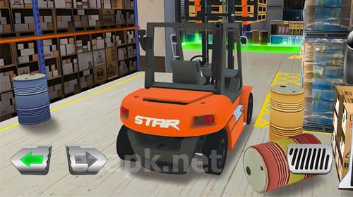 Truck driver: Depot parking simulator