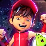 Boboiboy galaxy run: Fight aliens to defend Earth!