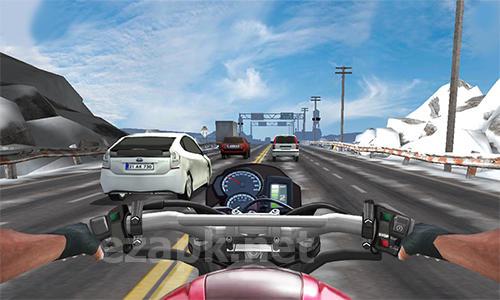 Moto traffic rider