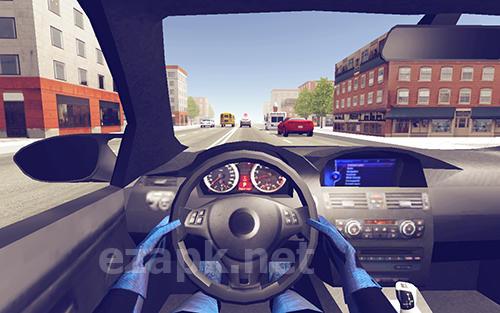 Police car racer 3D