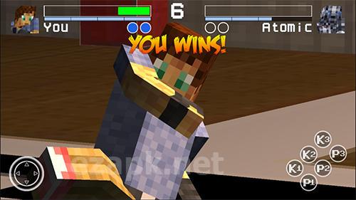 Cube pixel fighter 3D