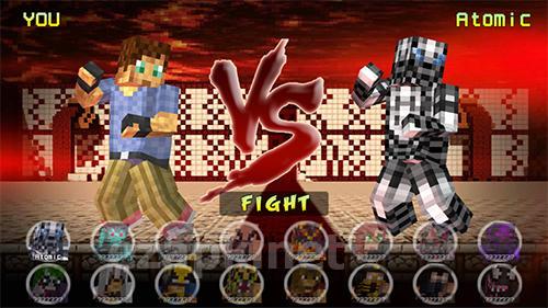 Cube pixel fighter 3D